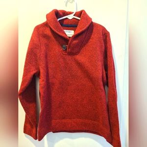 Boys red sweater size 6-7